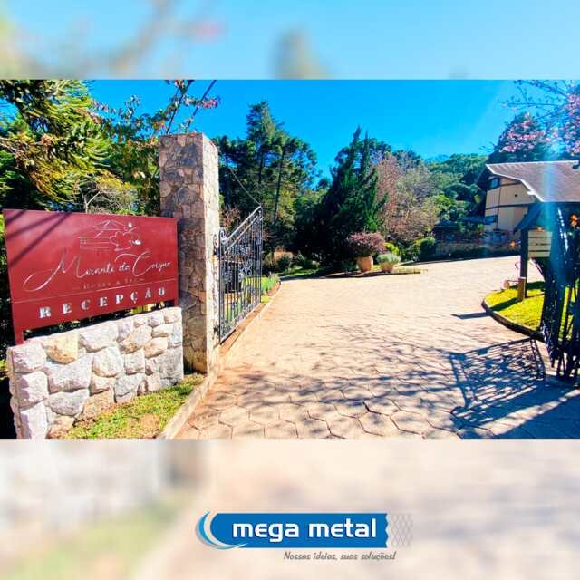 Comunicação Visual em chapa metálica cortada a laser pela Mega Metal